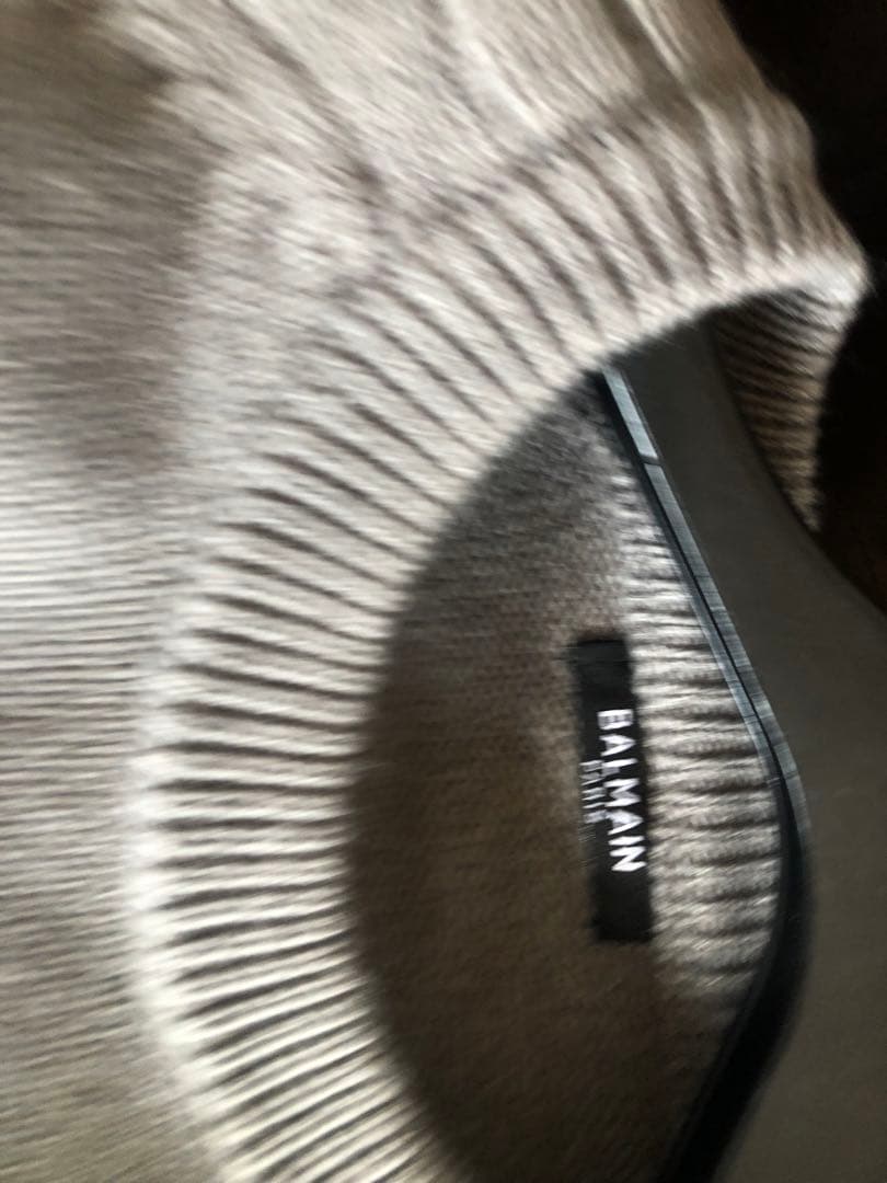 BALMAIN ★クロップドニットセーター★カシミアウール★バルマン★