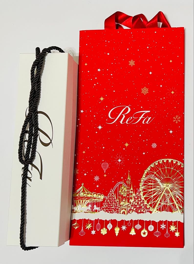 ReFa ストレートアイロン プロ ピンク＆ホルダー&限定ショッパー３点セット