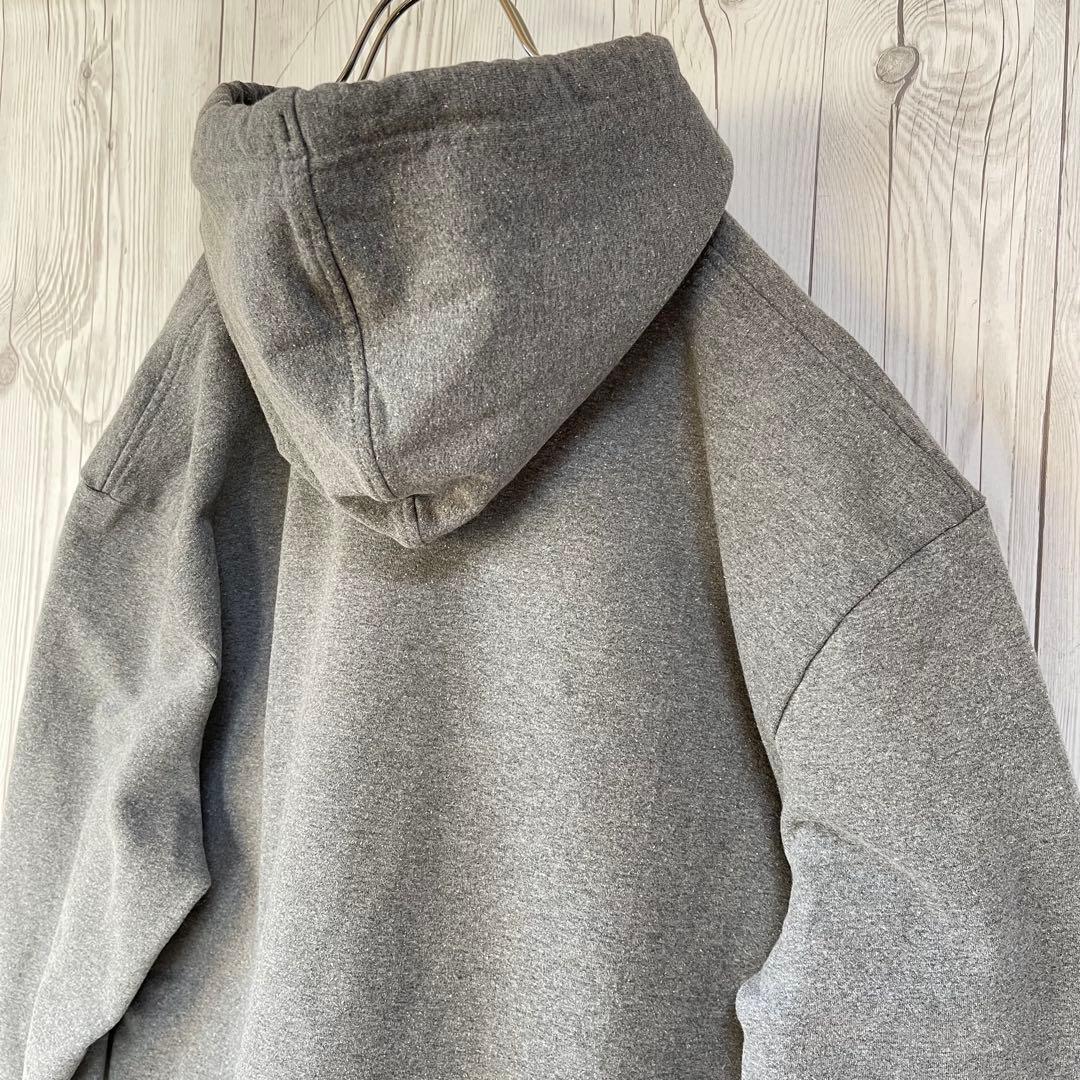 パタゴニア　フーディパーカー　スウェット　メンズXL　グレー　メキシコ製　古着