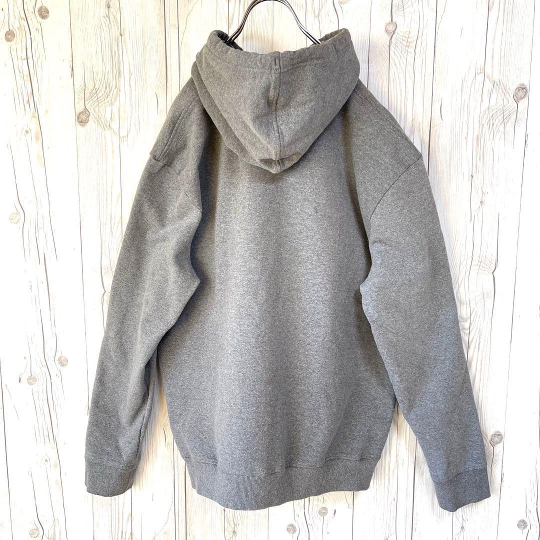 パタゴニア　フーディパーカー　スウェット　メンズXL　グレー　メキシコ製　古着