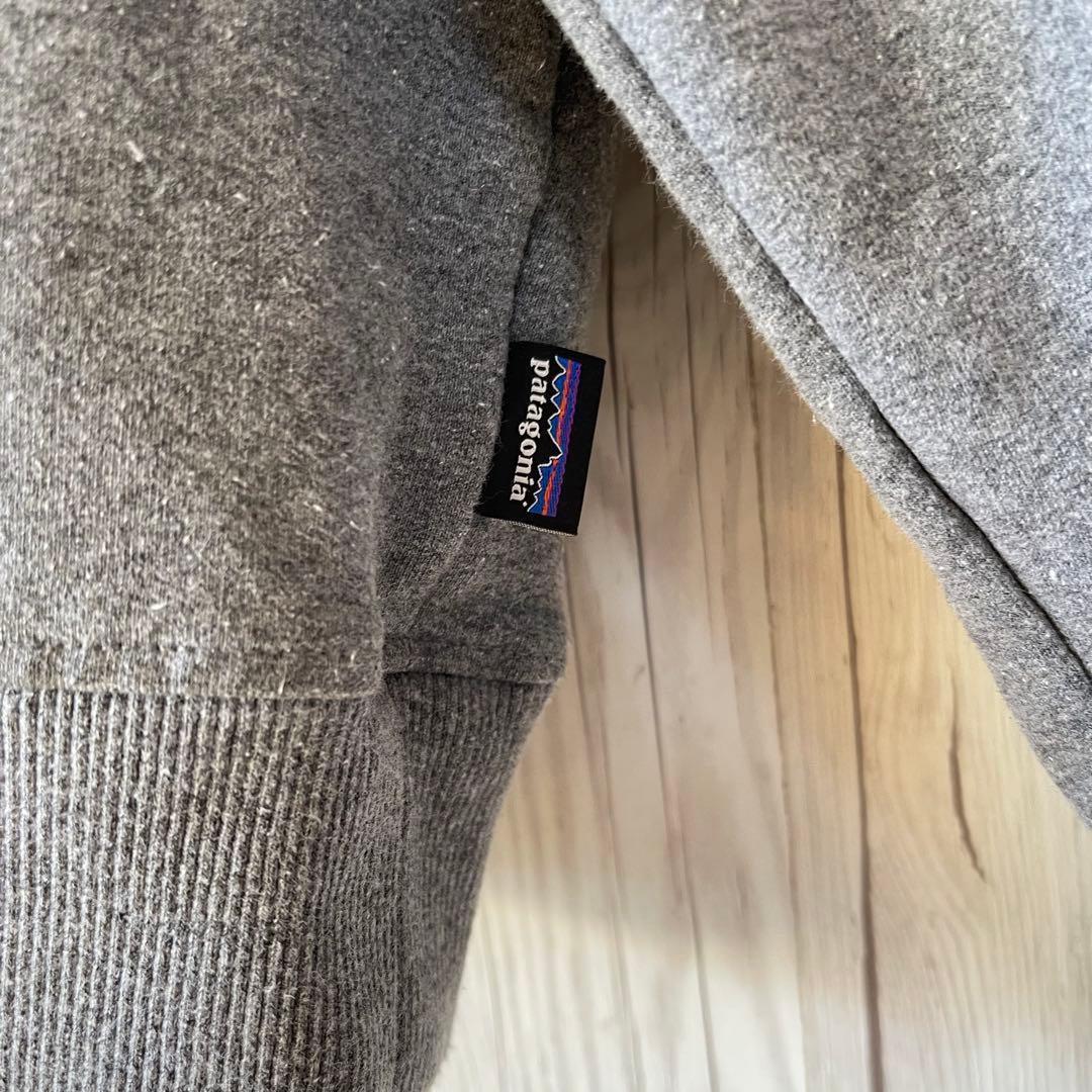 パタゴニア　フーディパーカー　スウェット　メンズXL　グレー　メキシコ製　古着