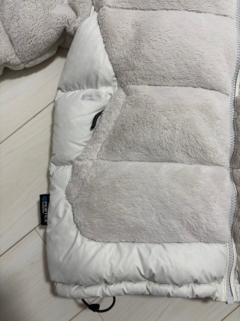 レア PALACE POLARTEC HIGH LOFT PUFFA WHITE