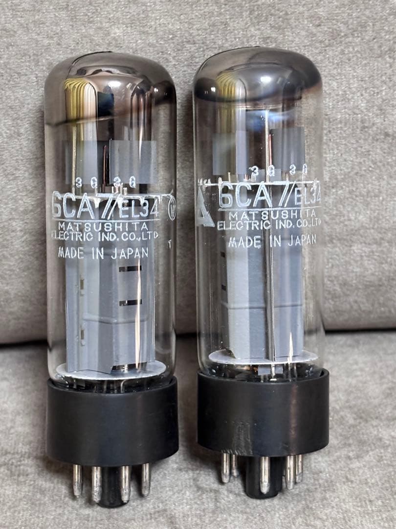 ★値下げ★6CA7/EL34 松下製の2本セット★