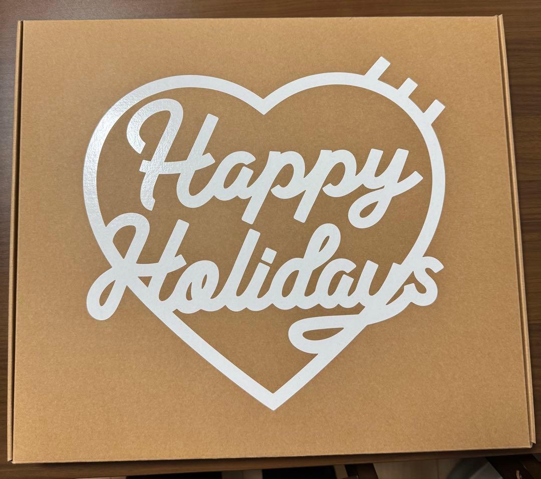 新品 HUMAN MADE リースHAPPY HOLIDAYS LARGE