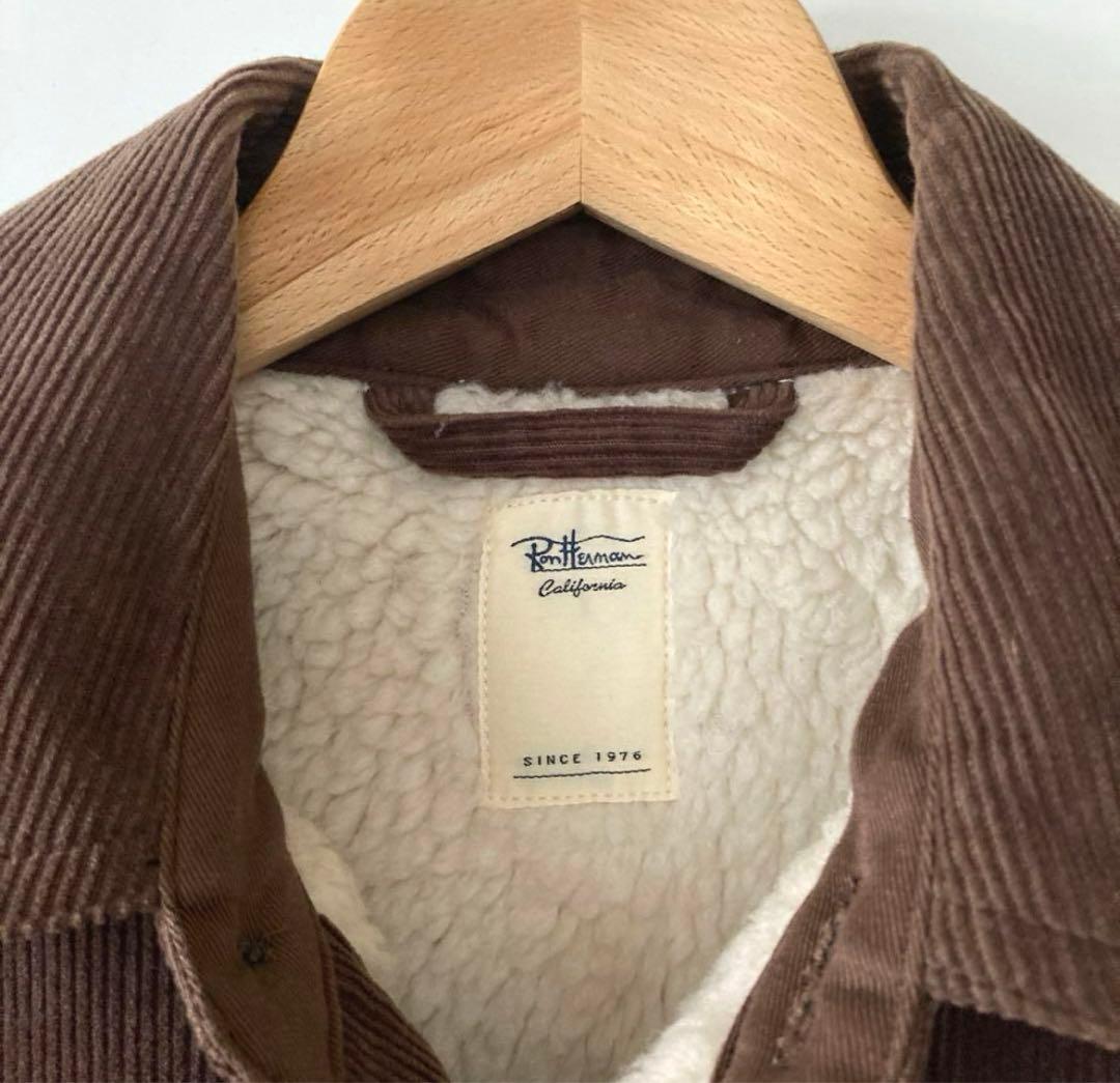 美品⭐️ Ron Herman 裏ボア　コーデュロイジャケット　CPOジャケット