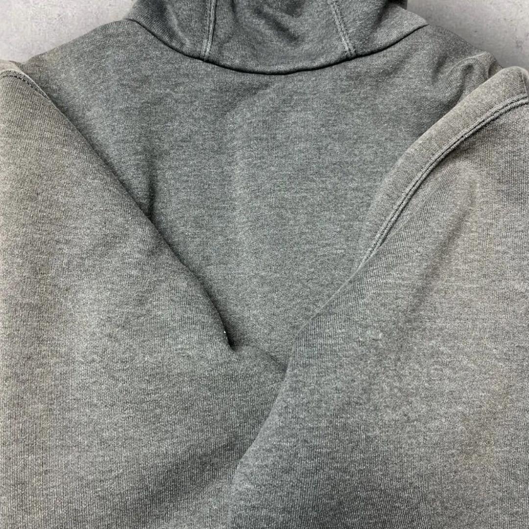 カーハート 裏サーマル ジップアップ パーカー ダブルフェイス グレー M