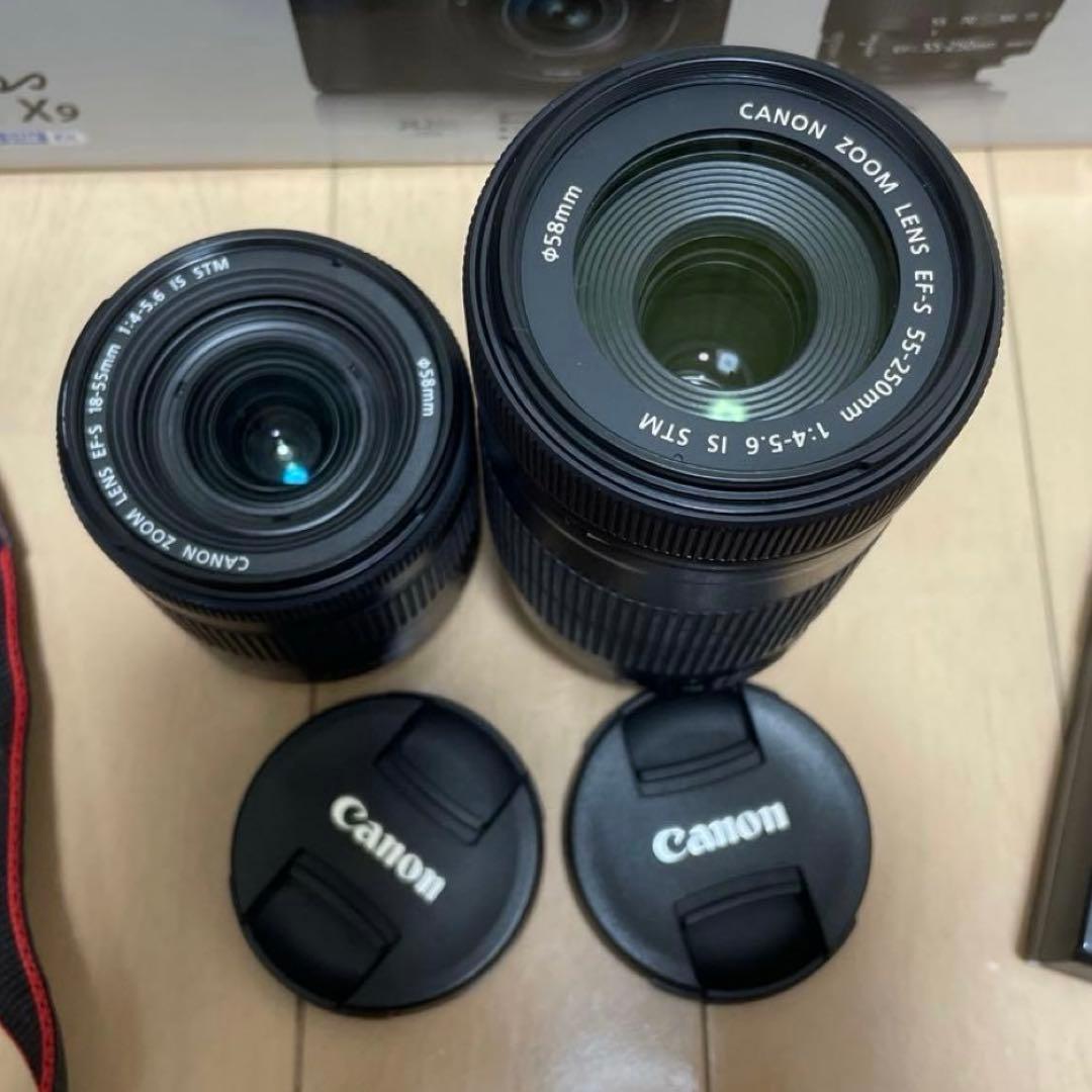 Canon kiss x9 ダブルレンズキット