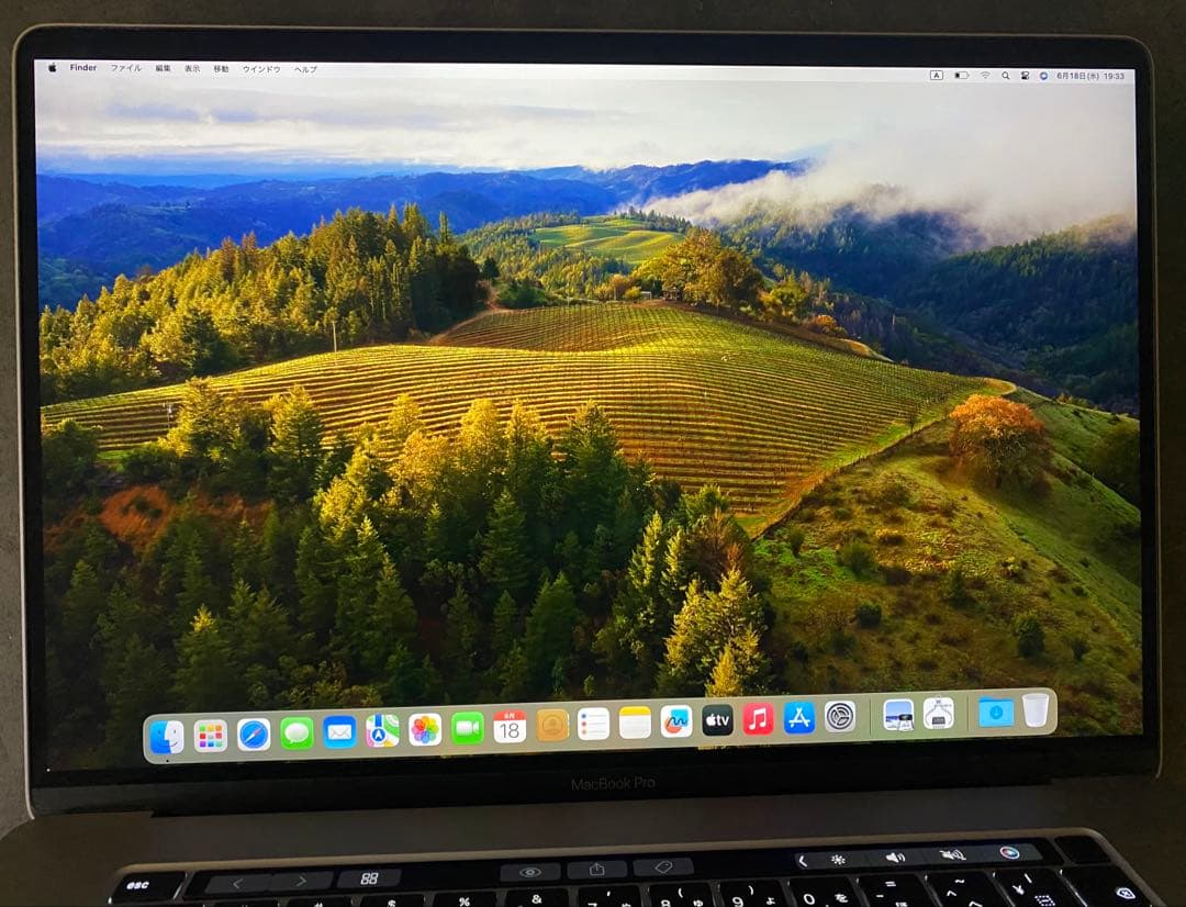 MacBook Pro 2019 16インチ Core i9 1TB