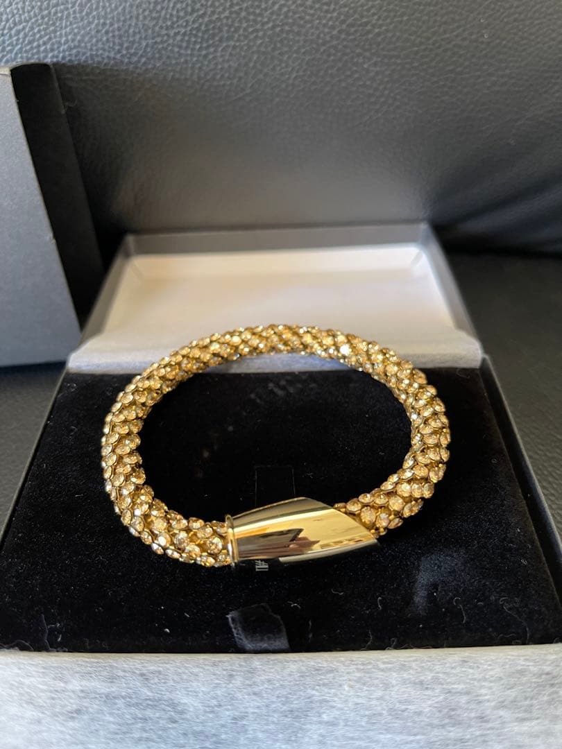 【激レア美品】VARTIX #LUV ブレスレット　ゴールド　9mm 18cm