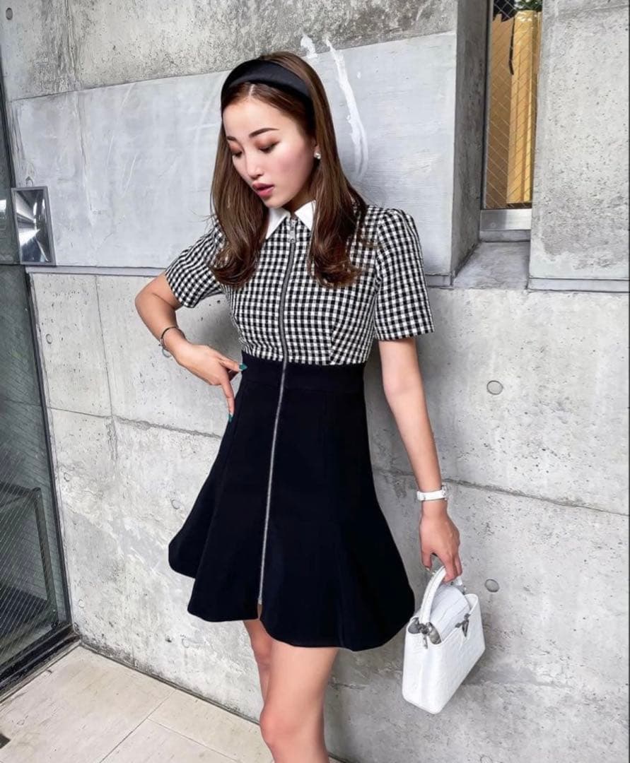 sheller 襟付き ワンピース