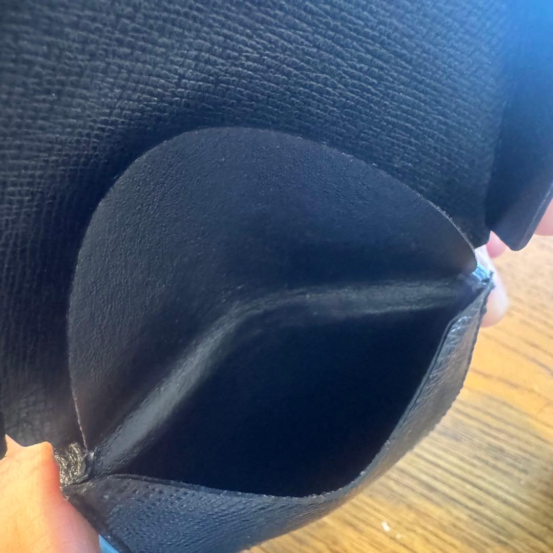 ヴィトン タイガ ケース ポルトモネ キュベット 小銭入れ 黒 ブラック