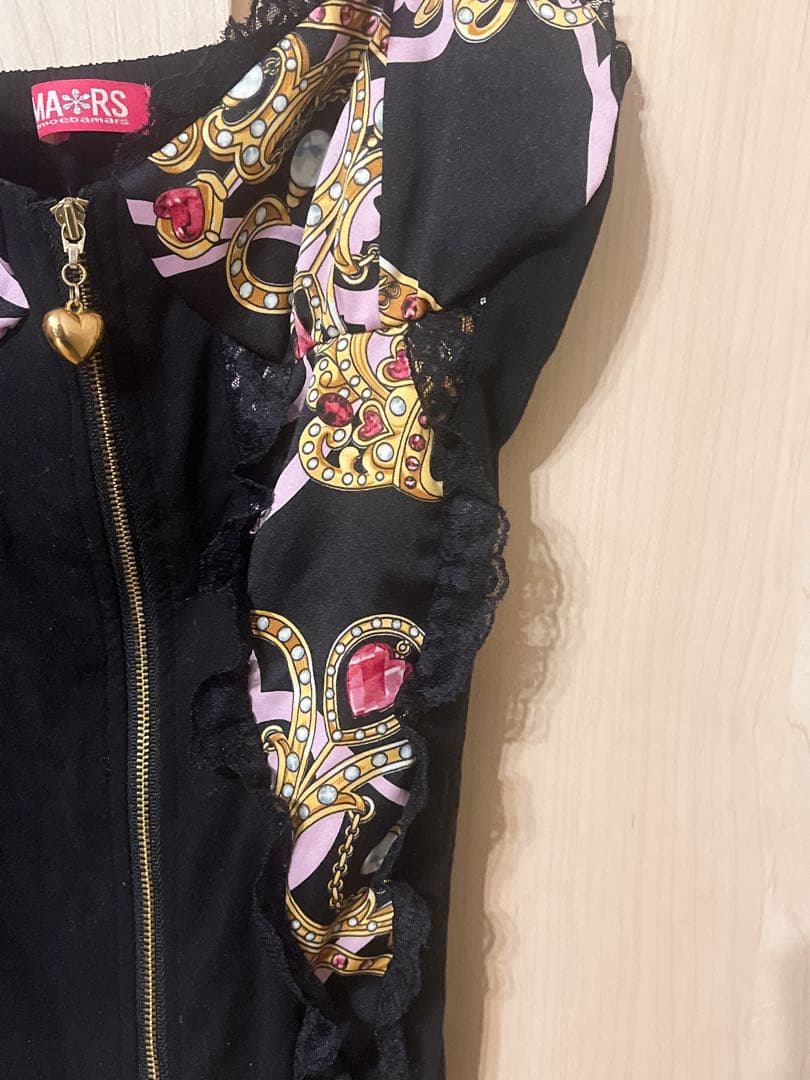 【MA*RS】 ビスチェ風♥黒♥キャミソール♥メデューサ柄