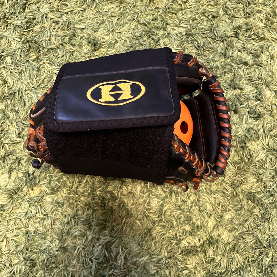 ハタケヤマ　少年野球キャッチャーグローブのセット