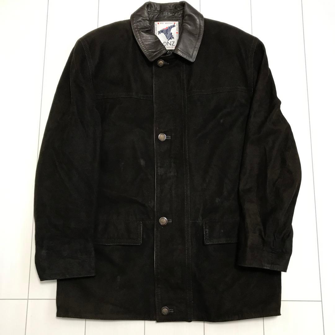 90'sビンテージ古着！ニュージーランド製 BONZ 本革シープスキンジャケット