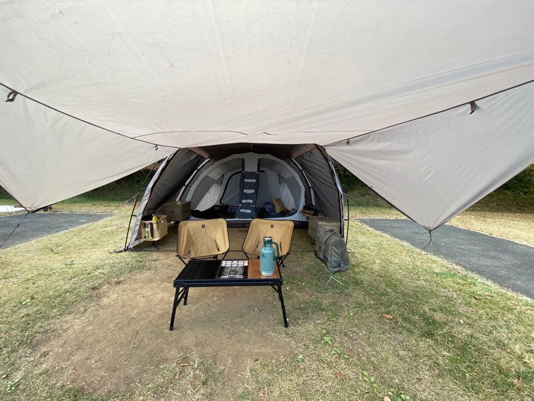 【最終価格】ラーテルワークス　ガーネル　2ルームテント　メッシュ窓スカート付き