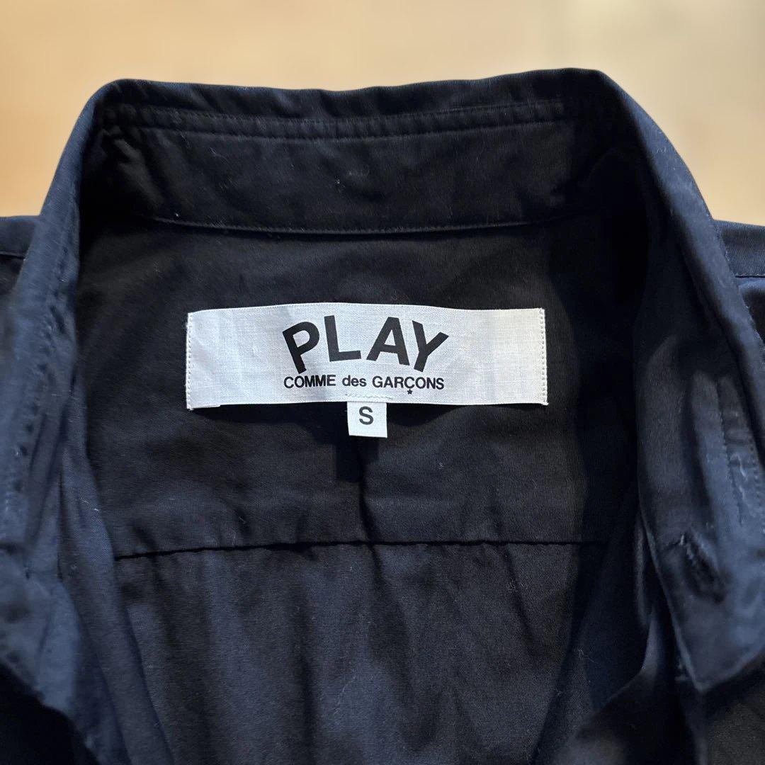 コムデギャルソン　PLAY ブラック　シャツ