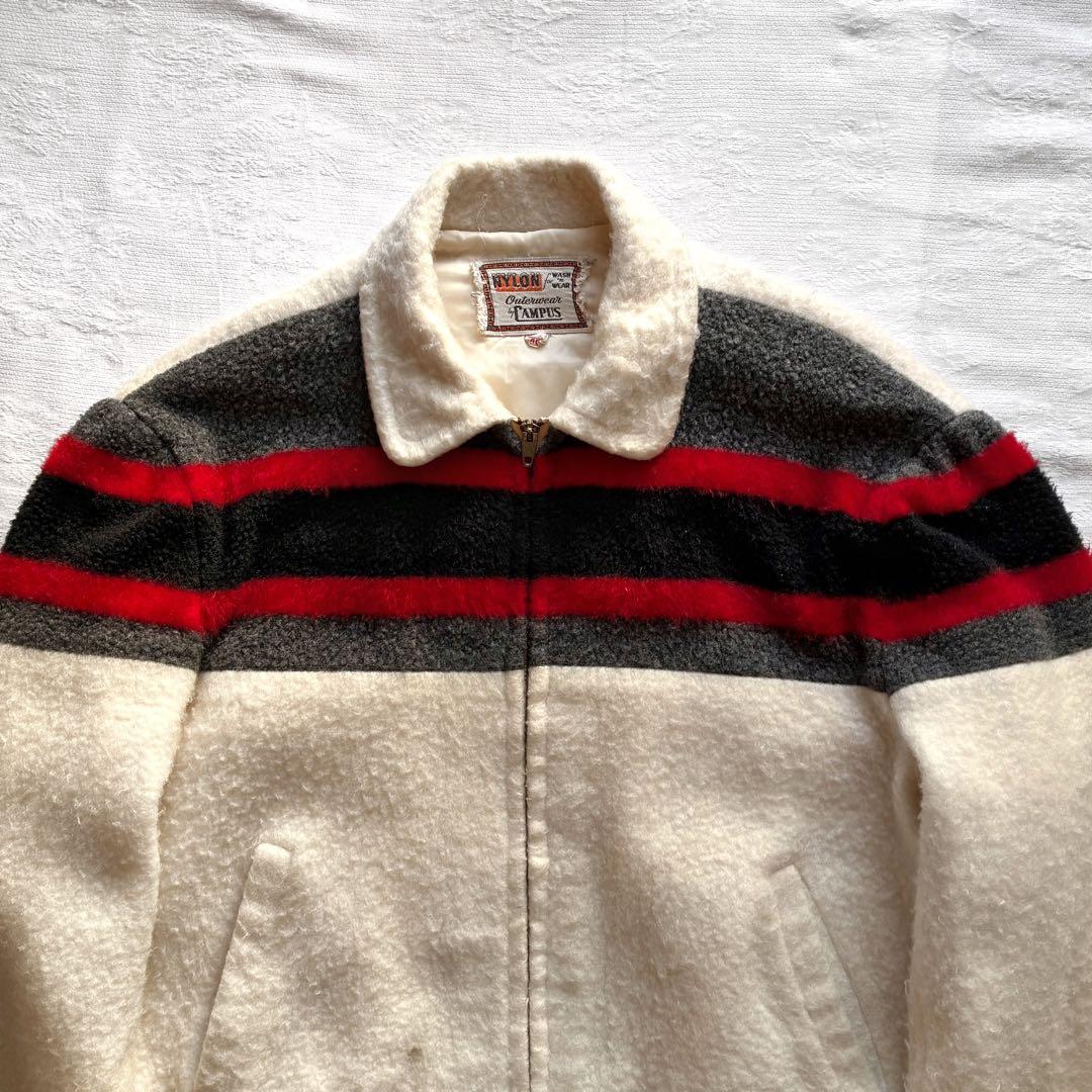 ジャケット・アウター USA 50s-60s CAMPUS wool sport jacket