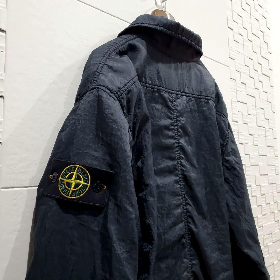 【ヴィンテージ、L相当】ストーンアイランド ガーメントダイ ナイロンジャケット