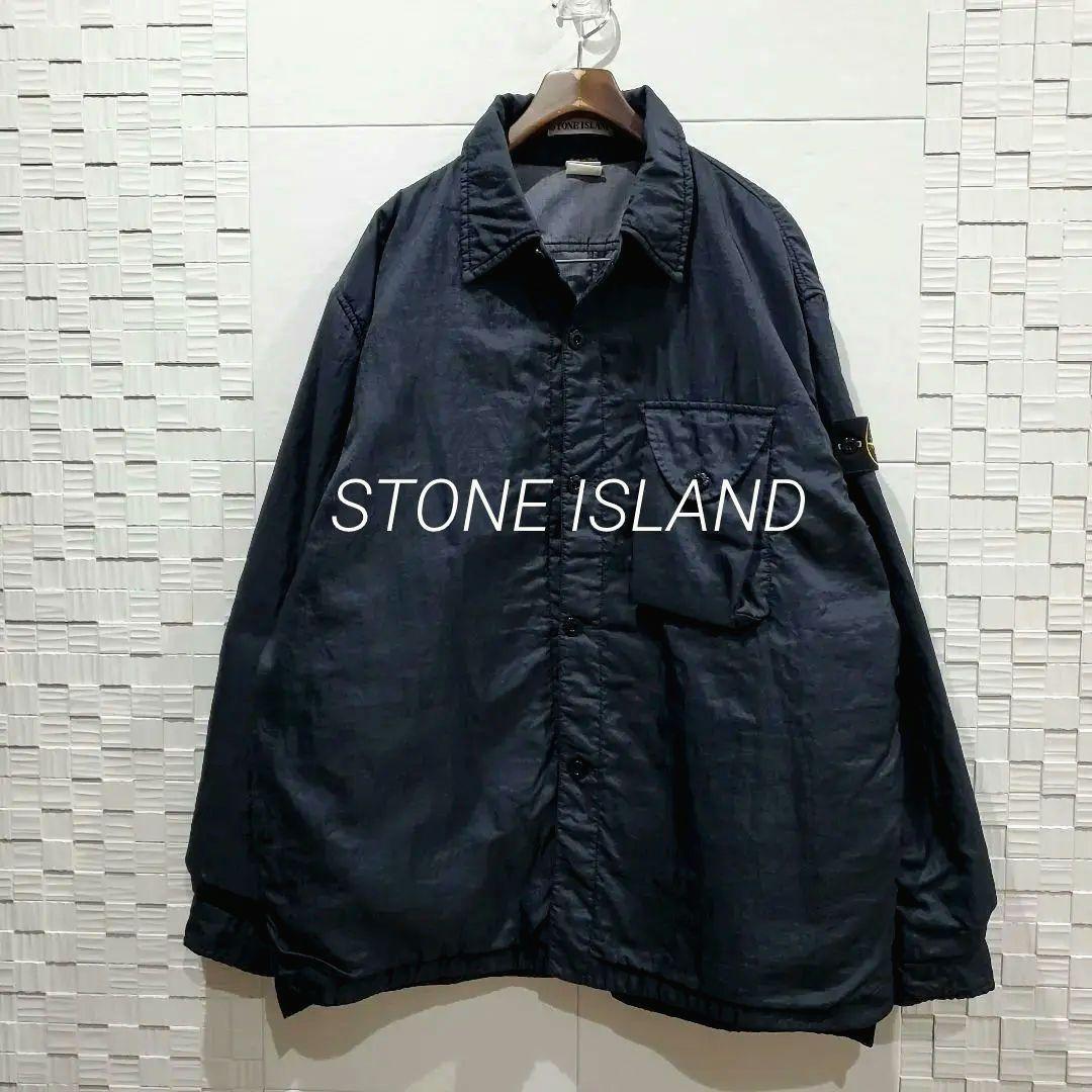 【ヴィンテージ、L相当】ストーンアイランド ガーメントダイ ナイロンジャケット