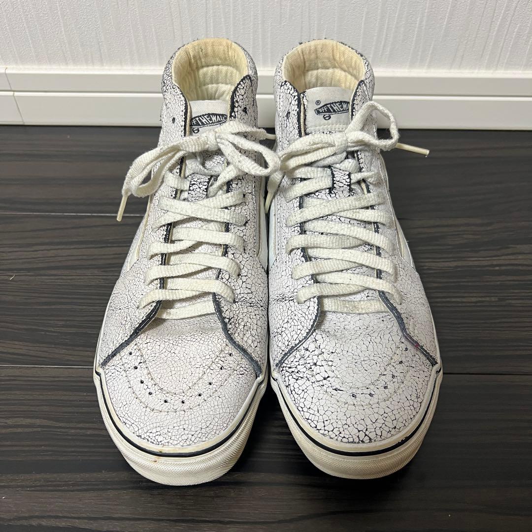 VANS VAULT ペンキ加工 ホワイト