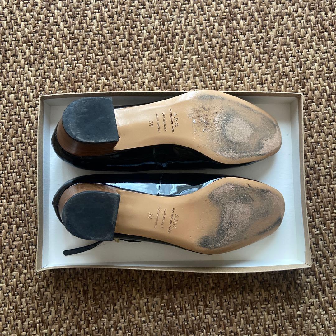 a.p.c. メリージェーン エナメル