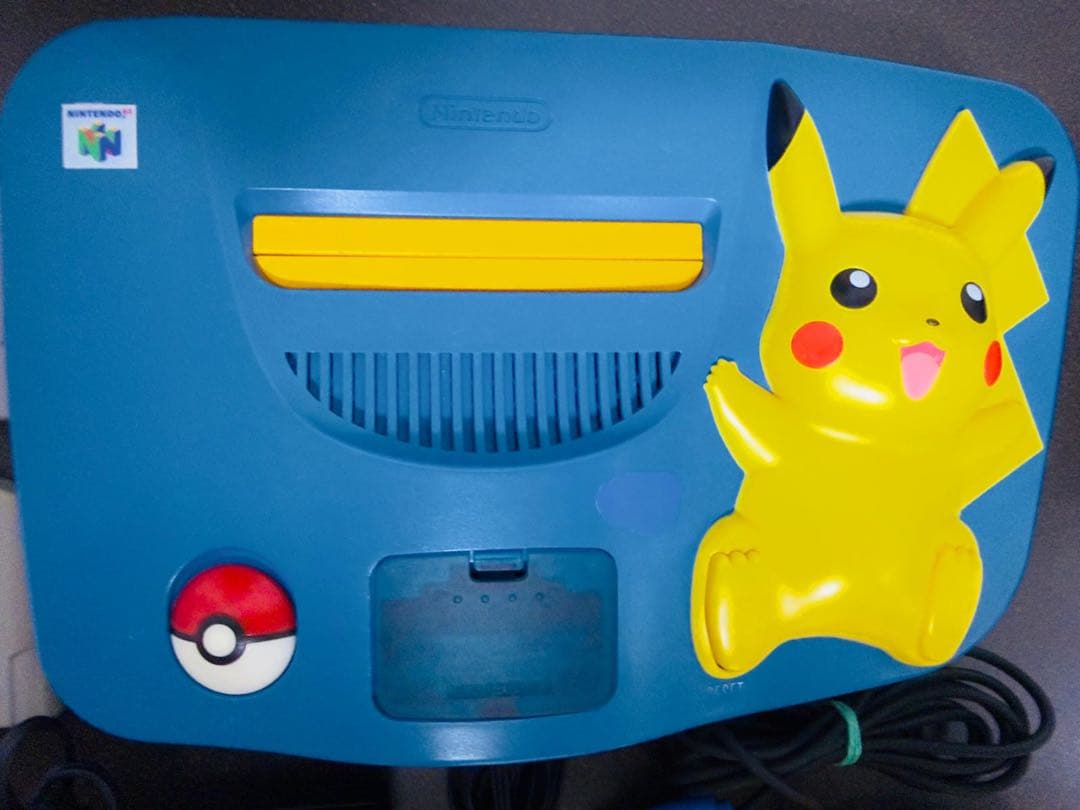NINTENDO 64 PIKACHU ブルー ピカチュウ バージョン