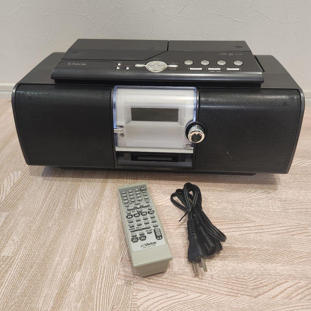 動作品　Victor CD・MDポータブルシステム RC-L1MD