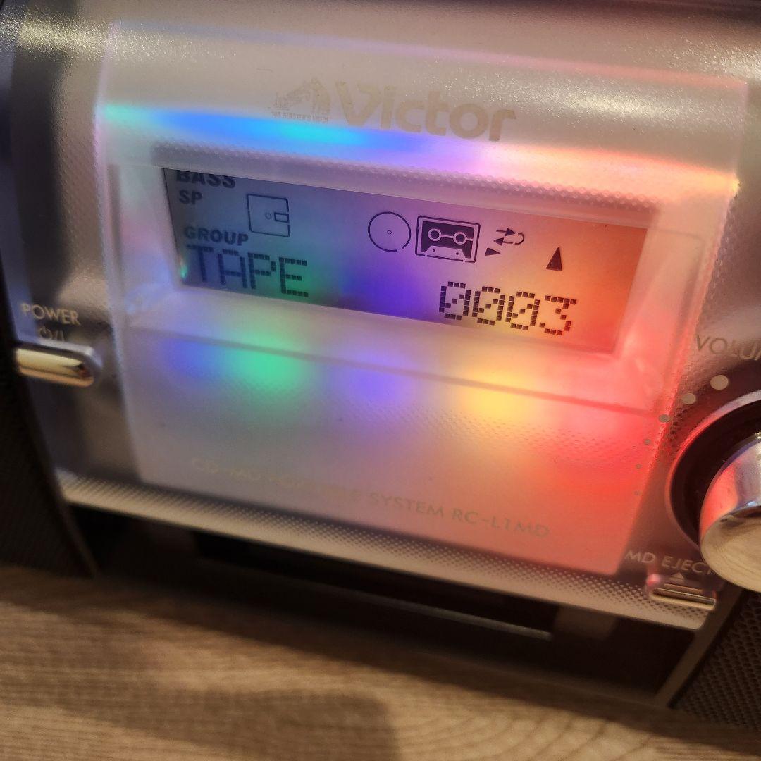 動作品　Victor CD・MDポータブルシステム RC-L1MD