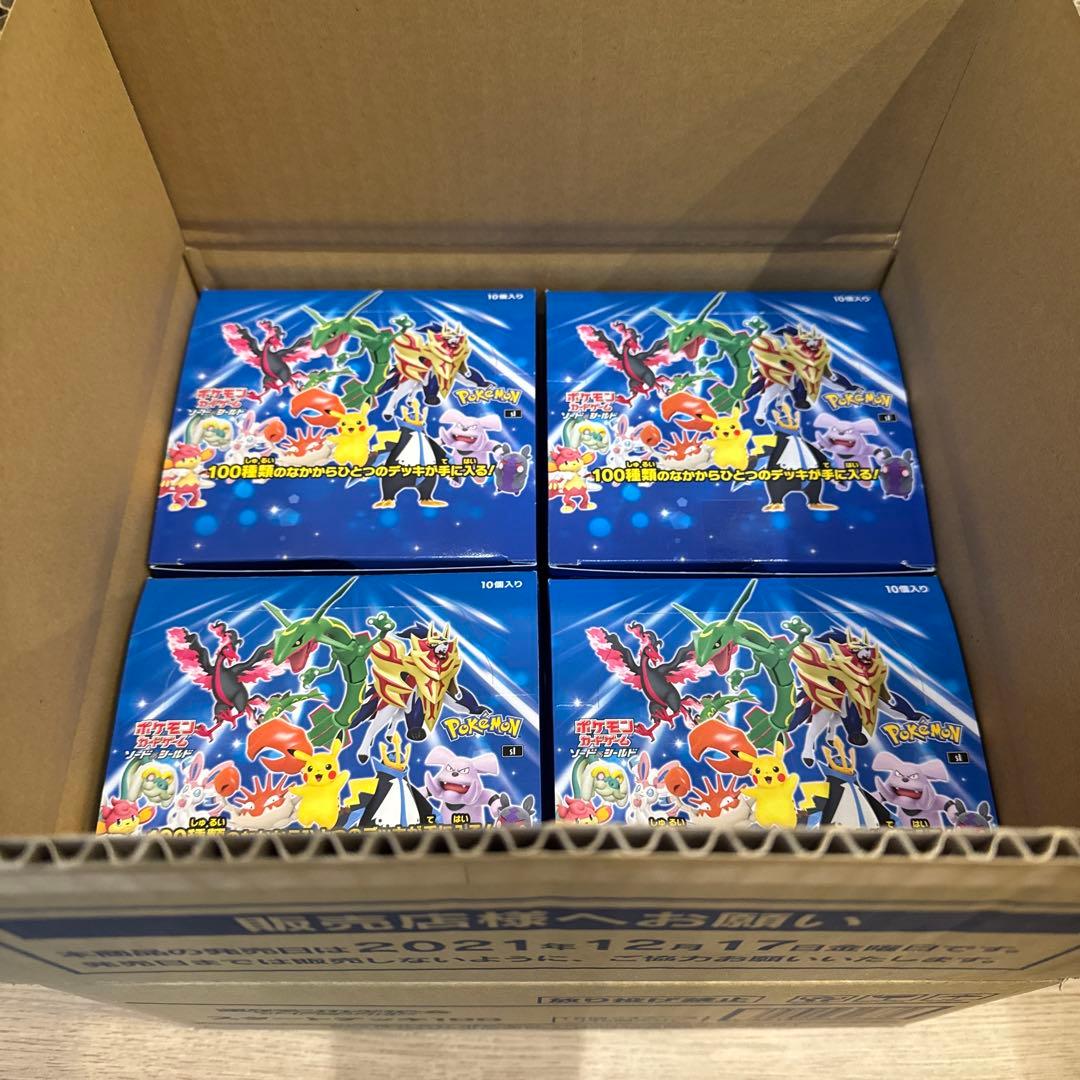 ポケモンカード 【開封済】スタートデッキ100 40コセット カートン