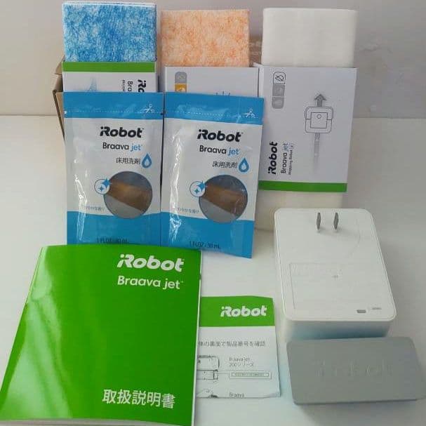 【動作確認済】iRobot braava ブラーバジェット 250 付属品あり