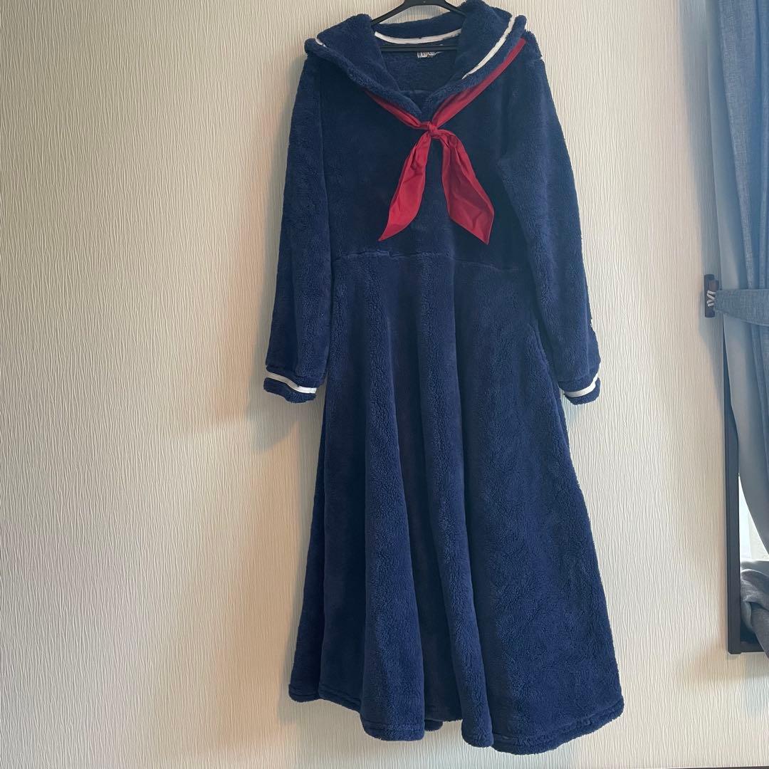 BIBILAB　ビビラボ　セーラー服　セラコレ　着る毛布