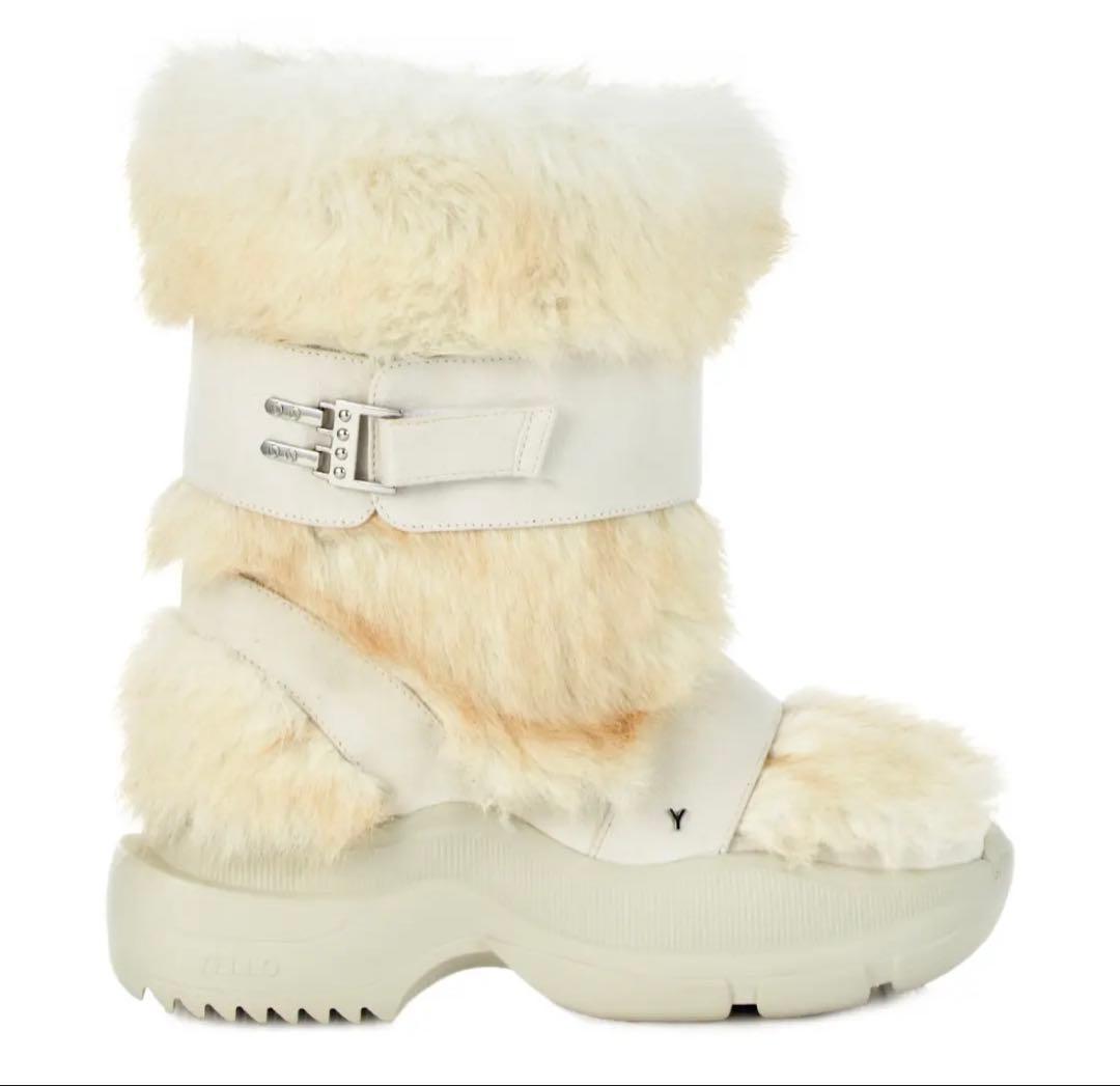 MOLO SHORT BOOTS L ホワイト