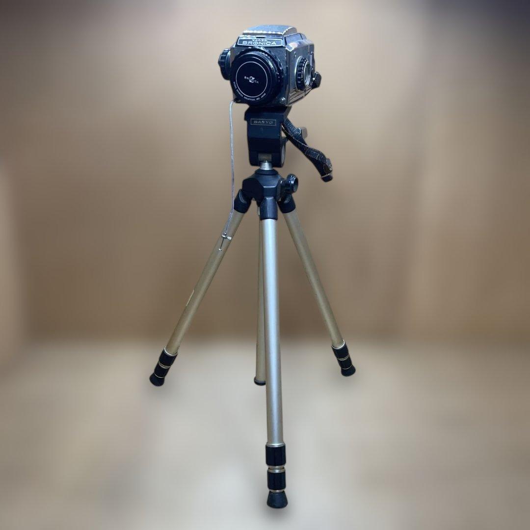 Zenza Bronica ゼンザブロニカ　フィルムカメラ　アルミ三脚　セット