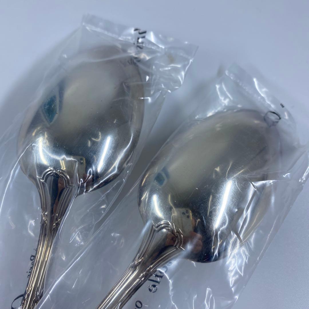 未使用品　クリストフルディナー　スプーン　フォーク　6本　共箱　557g トヒト