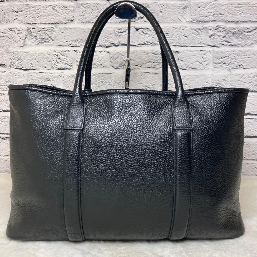 バーニーズニューヨーク✨メルセデスベンツ 別注 A4 本革 トートバッグ 黒