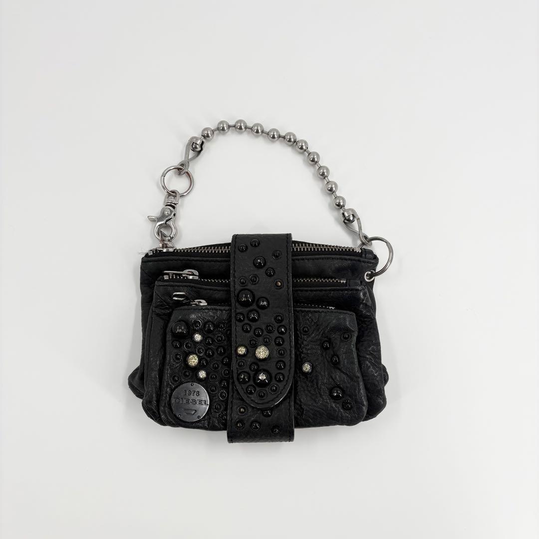 archive “DIESEL” studs leather porch 483