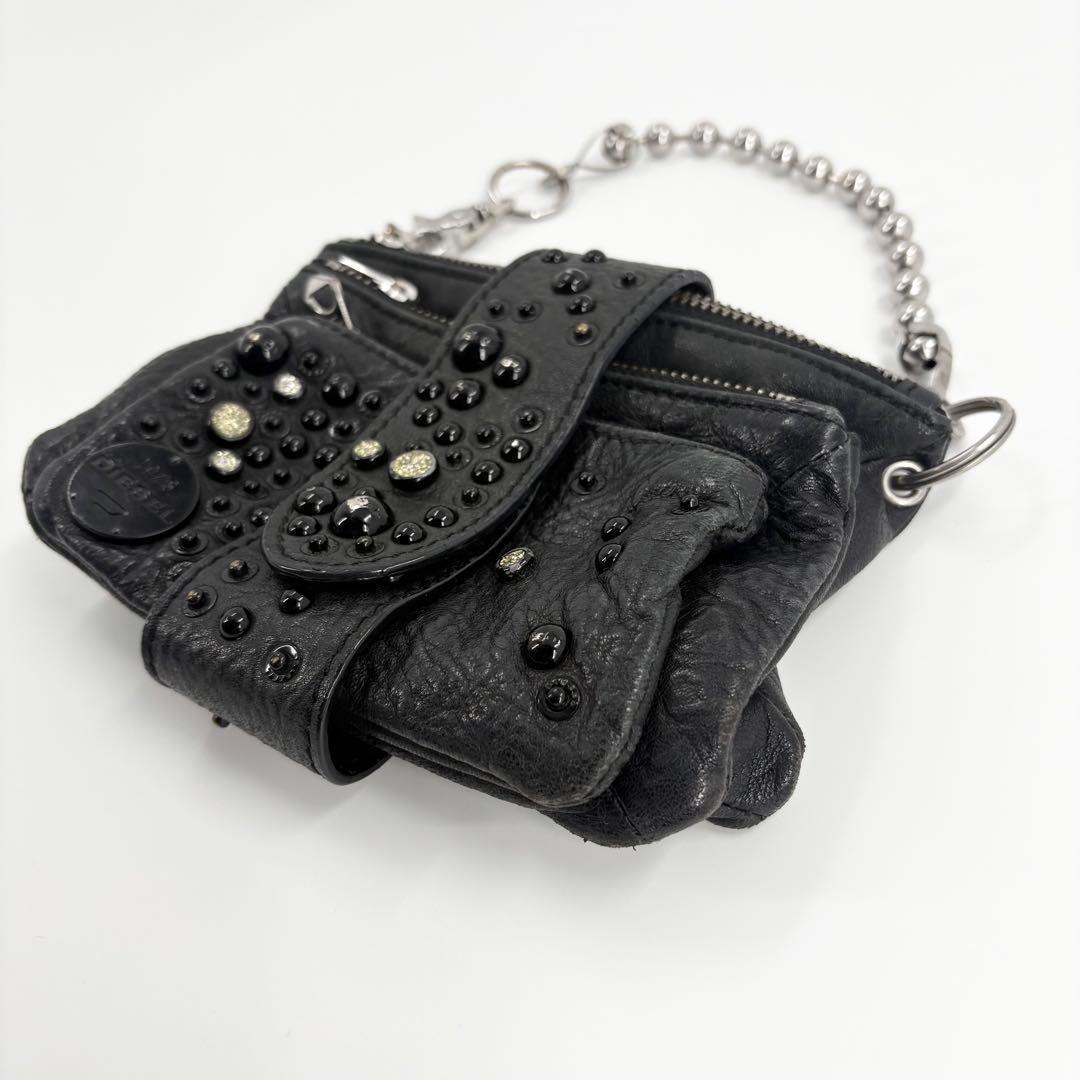 archive “DIESEL” studs leather porch 483