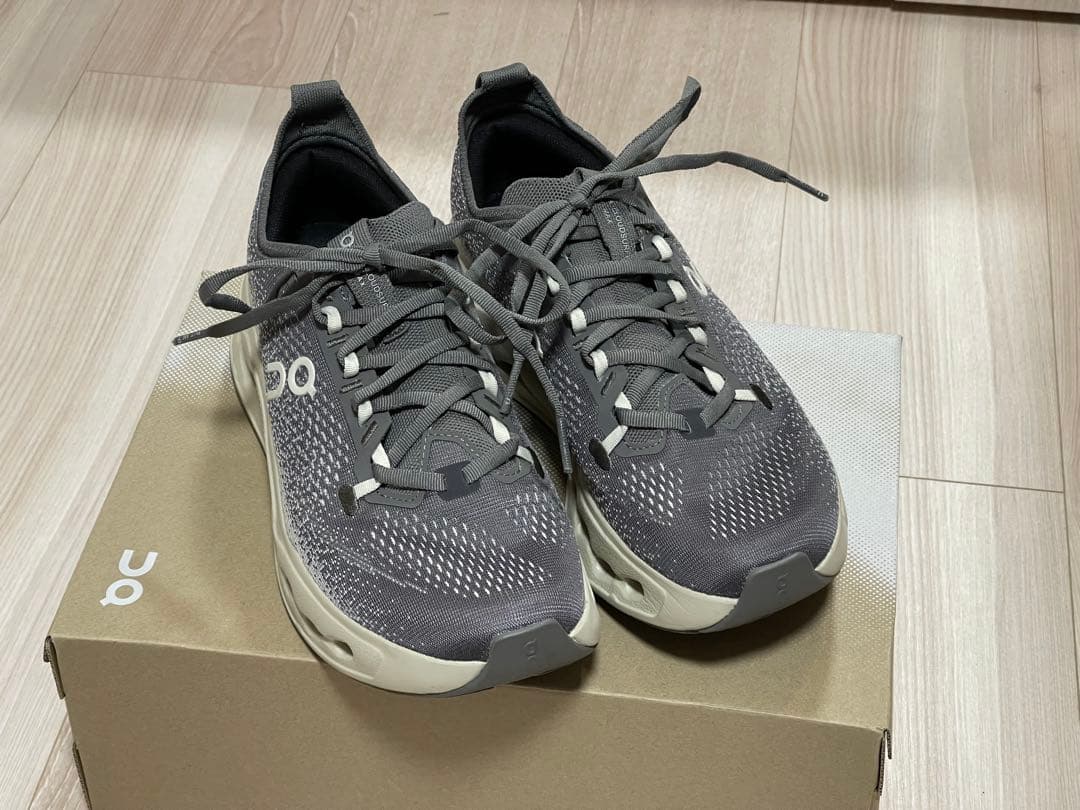 靴 on cloudsurfer max 25.5