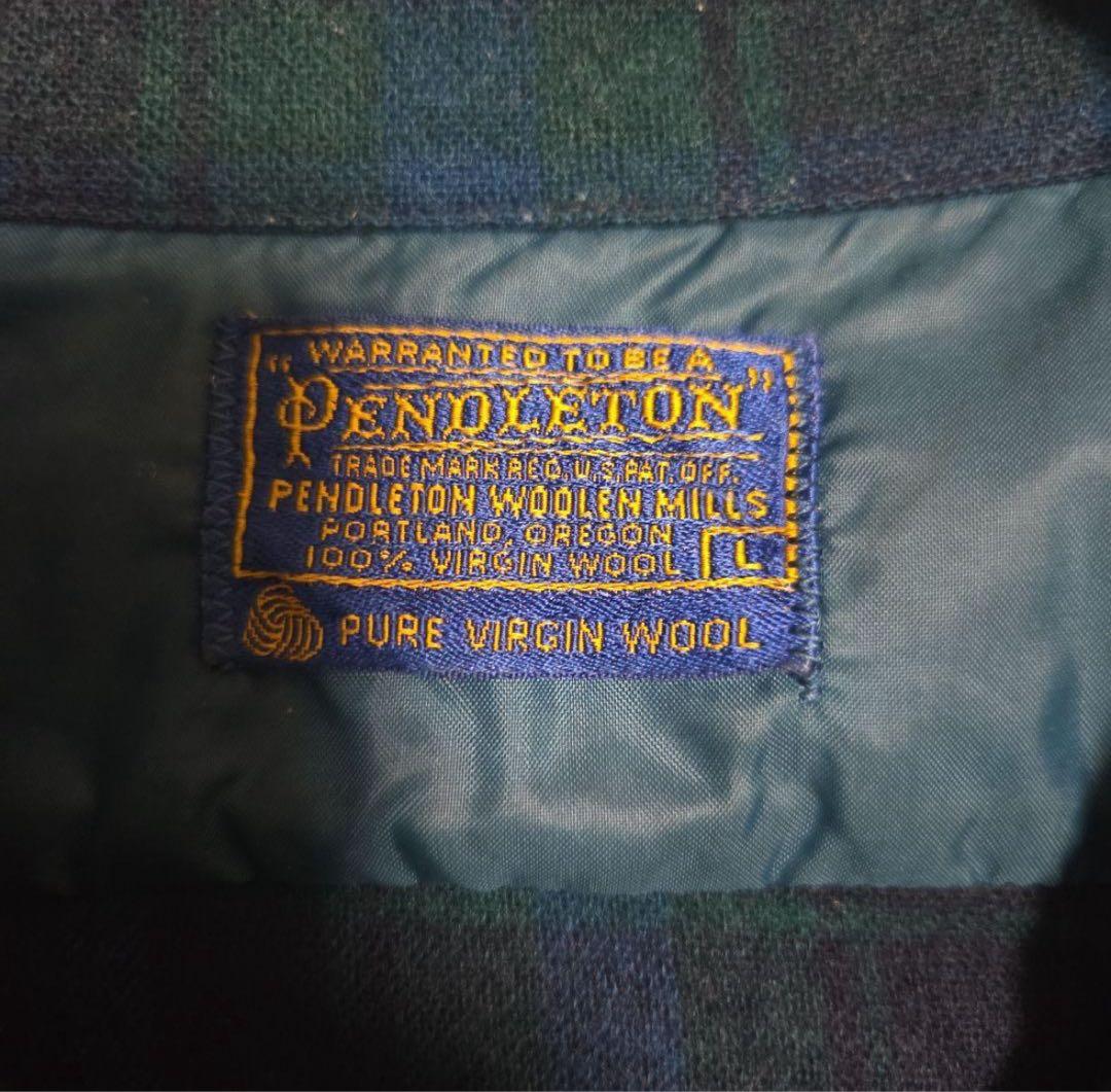 極上配色！60s ペンドルトン ボードシャツ L オンブレ　チェック シャドー