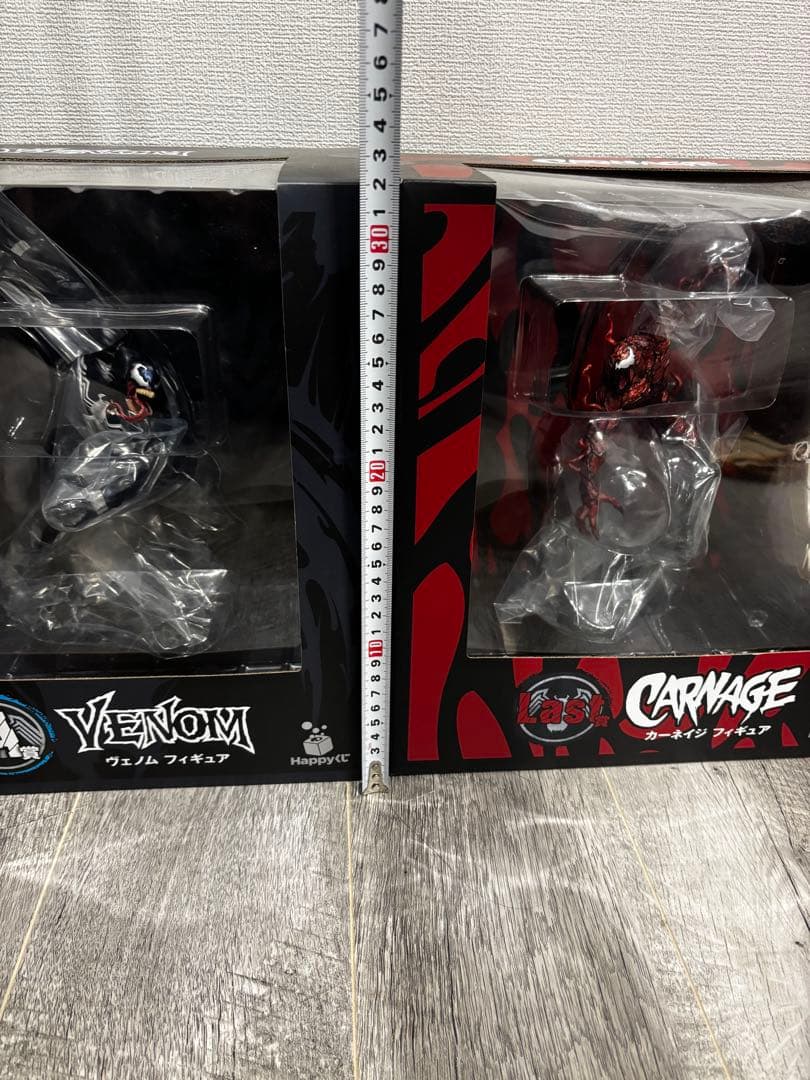 happyくじ marvel ヴェノム カーネイジ フィギュア　A賞 ラストワン
