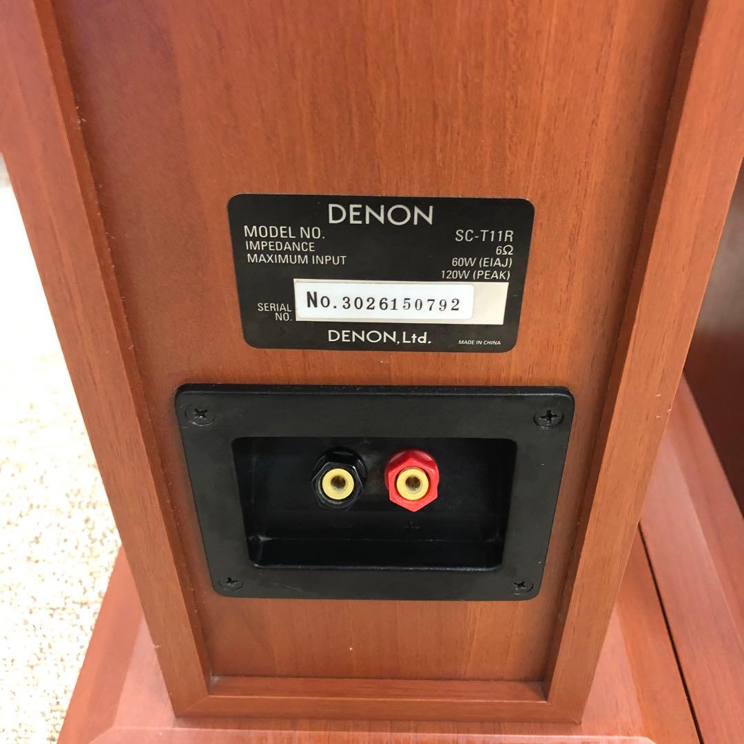 DENON デノン 高音質 トールボーイ スピーカー SC-T11R スタンド
