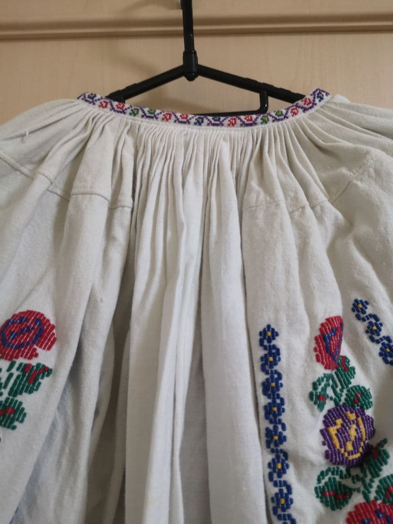 vintage ルーマニア刺繍 ブラウス