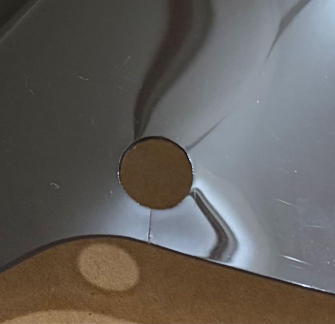 ローライダーST クロックワークス フレア ウインドシールド 8インチ