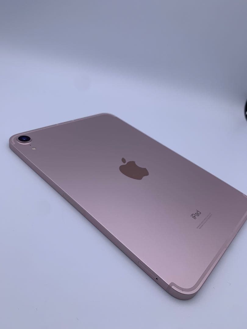 美品 バッテリー容量100% iPad mini 6世代 SIMフリー　ピンク