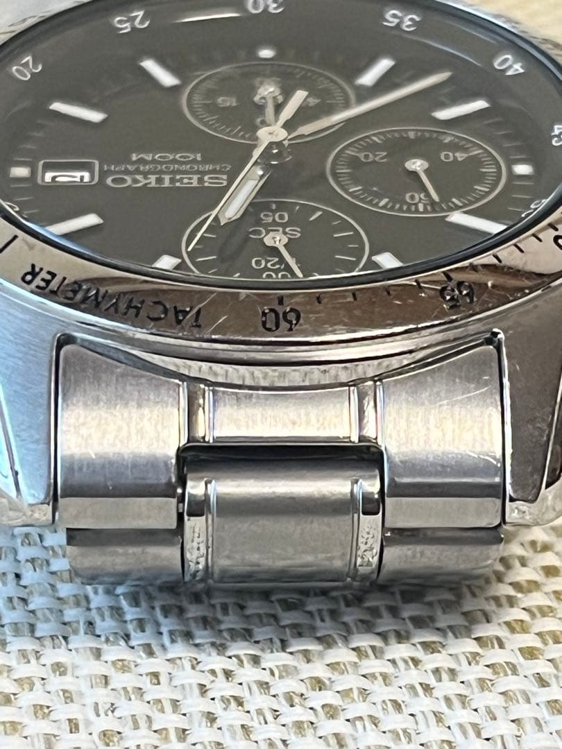 SEIKO セイコー 7T92-0DW0 クロノグラフ クォーツ ジャンク