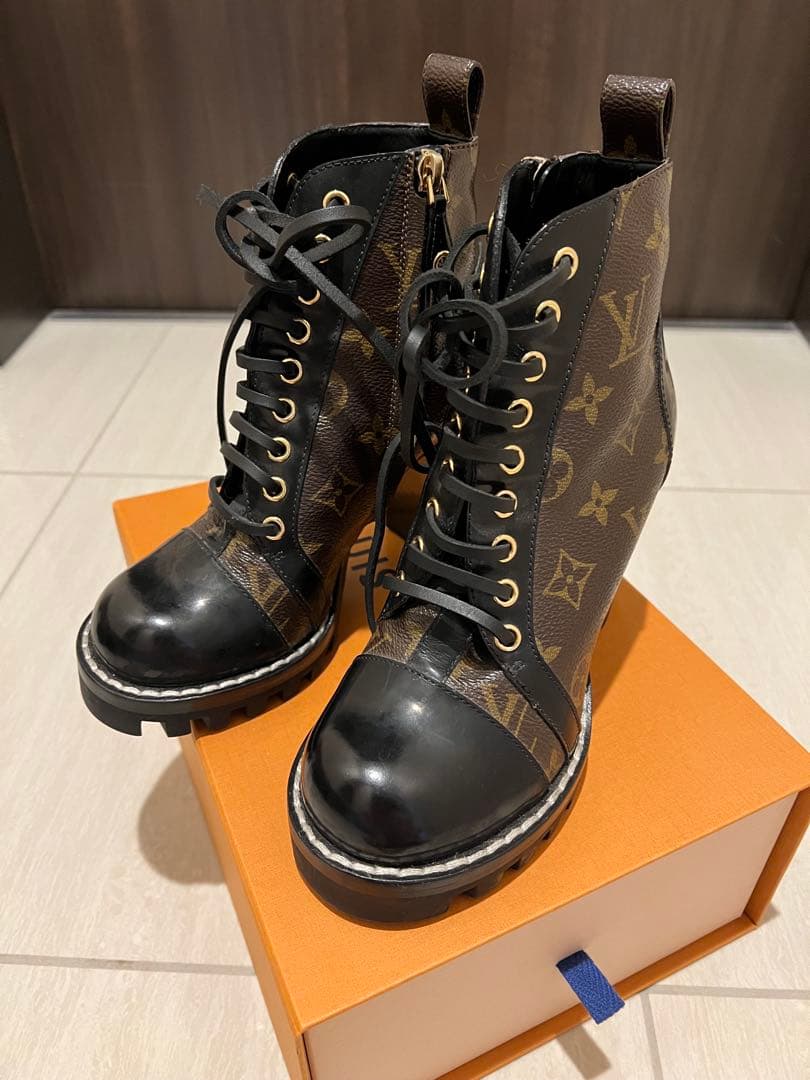新品　Louis Vuitton ヒールブーツ　35/5 JP23センチ