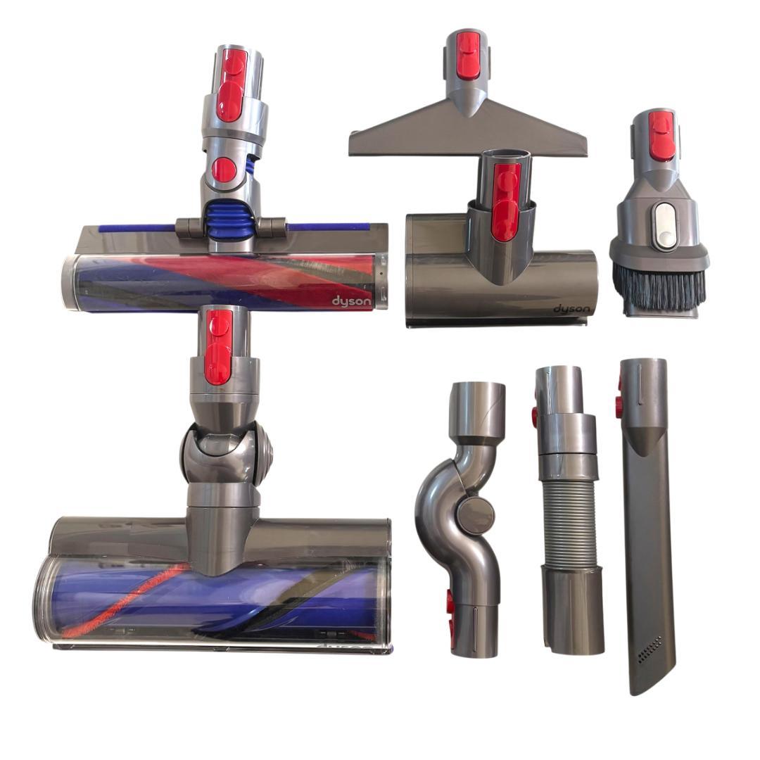 美品　ダイソン スティッククリーナー SV10K スタンド＋アタッチメント７点