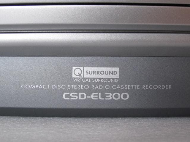 aiwa CSD-EL300 コンパクトディスクステレオレコーダー ラジカセ