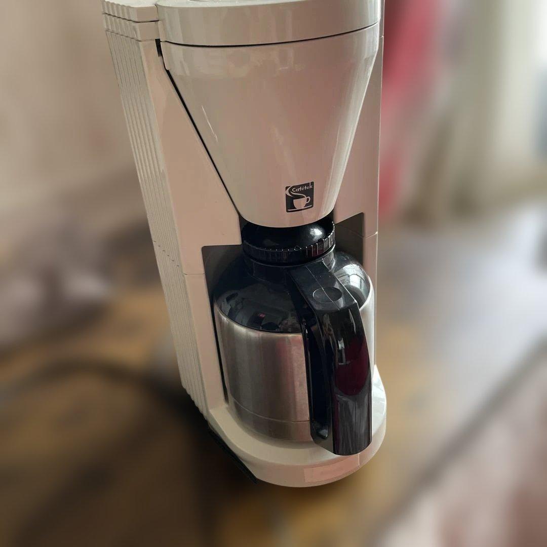 【中古】Amway E-5072J3カフェテック コーヒーメーカー　ステンレス