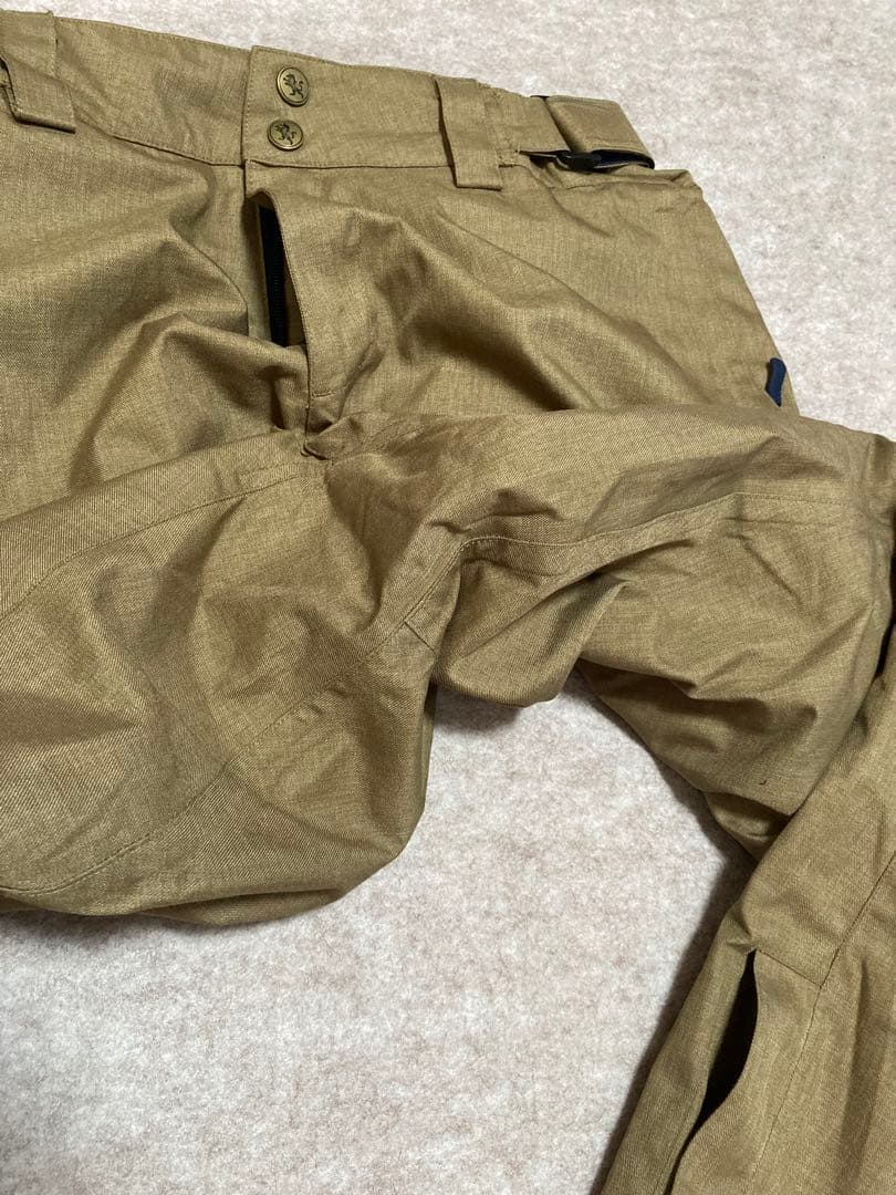 PONTAPES 迷彩 スノボ スノーボード ジャケット パンツ 上下セット L